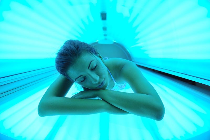 Stop all forms of tanning throughout your treatment.