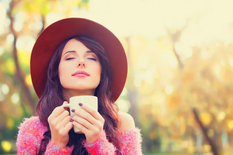 Switch to green tea during the holiday season.