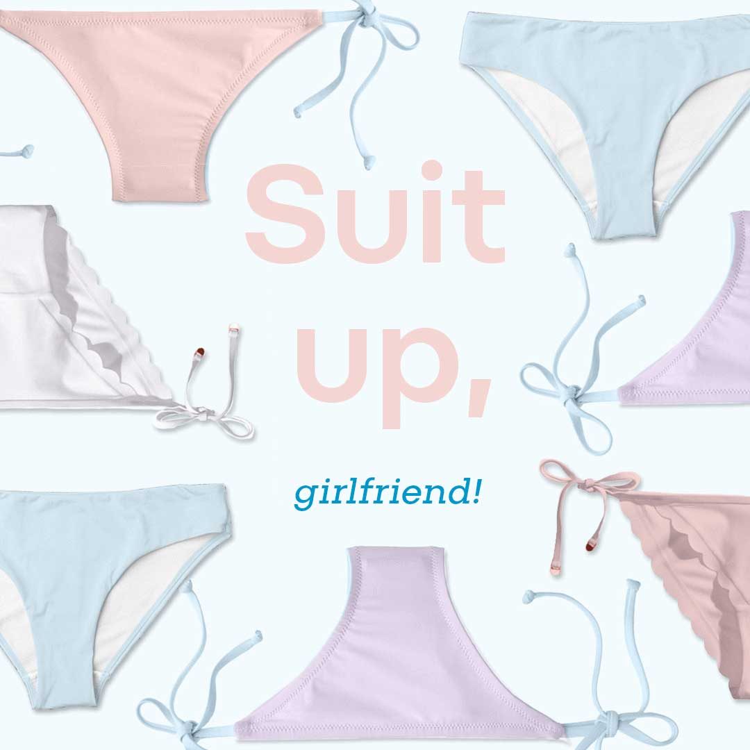 Suit up girlfriend!