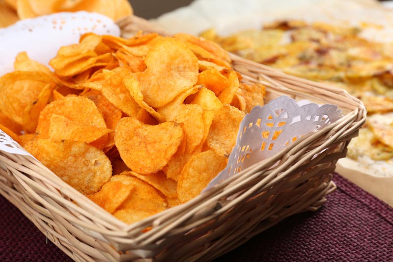 Those potato chips may cause you to look puffy tomorrow morning.